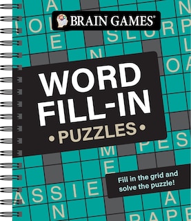 Front cover_Brain Games - Word Fill-In Puzzles