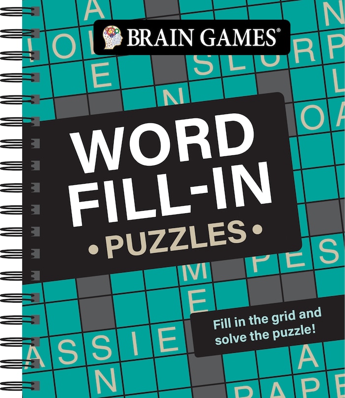 Front cover_Brain Games - Word Fill-In Puzzles