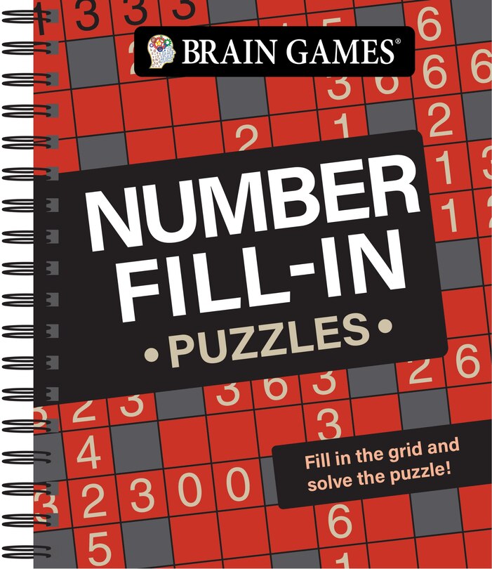 Front cover_Brain Games - Number Fill-In Puzzles