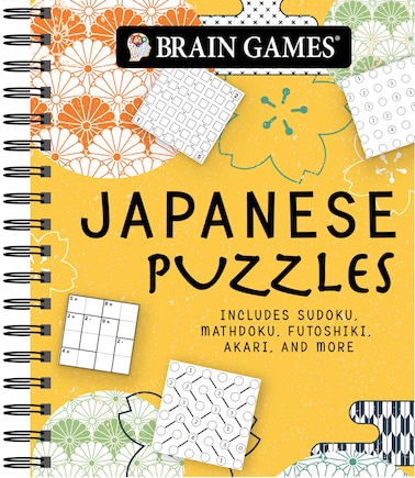 Brain Games - Japanese Puzzles: Includes Sudoku, Mathdoku, Futoshiki, Akari, and More!