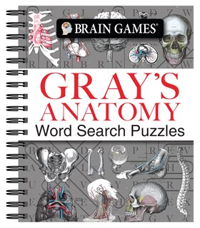 Front cover_Brain Games - Gray's Anatomy Word Search Puzzles