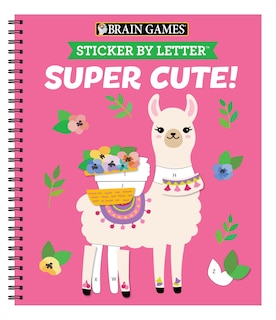 Front cover_Brain Games - Sticker by Letter: Super Cute!