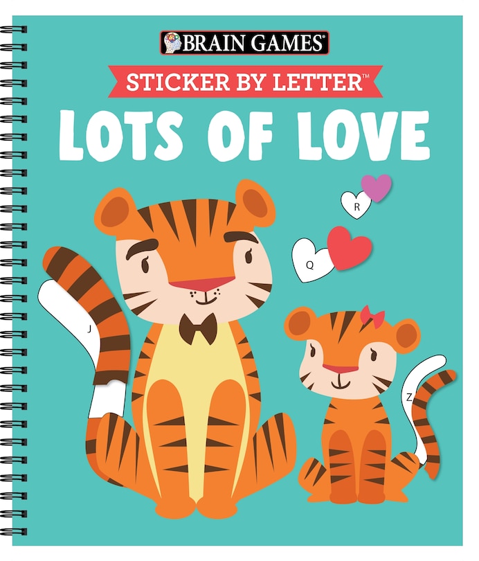 Couverture_Brain Games - Sticker by Letter: Lots of Love