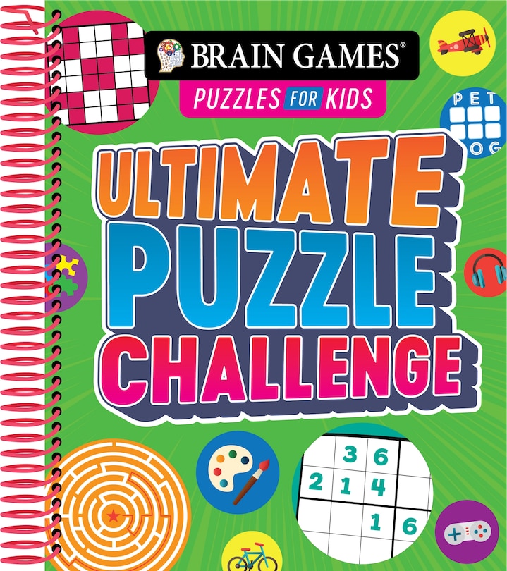 Couverture_Brain Games Puzzles for Kids - Ultimate Puzzle Challenge