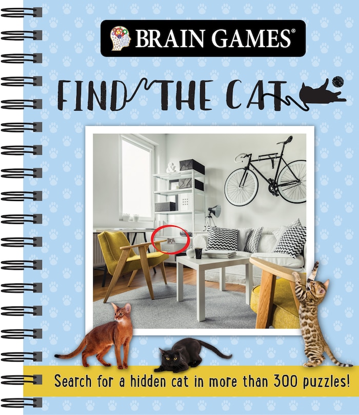 Couverture_Brain Games - Find the Cat (384 Pages)