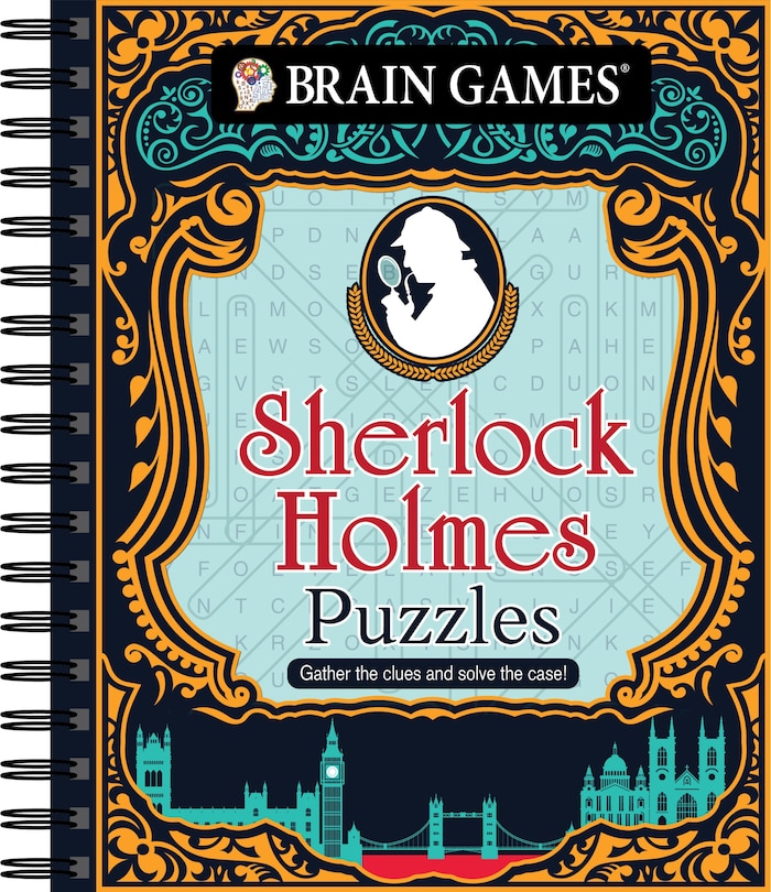 Couverture_Brain Games - Sherlock Holmes Puzzles (384 Pages)