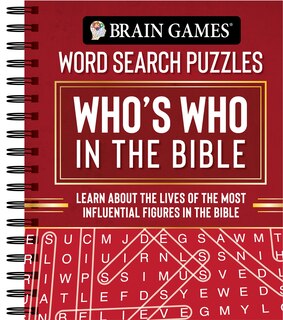 Front cover_Brain Games - Word Search Puzzles: Who's Who in the Bible