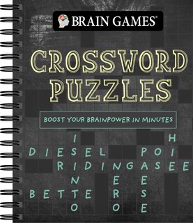 Couverture_Brain Games - Crossword Puzzles (Chalkboard #2)