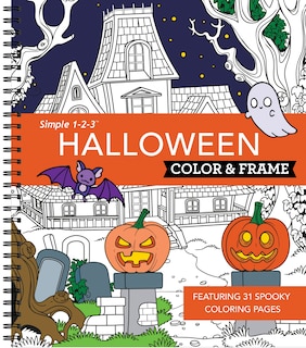 Couverture_Color & Frame - Halloween (Coloring Book)