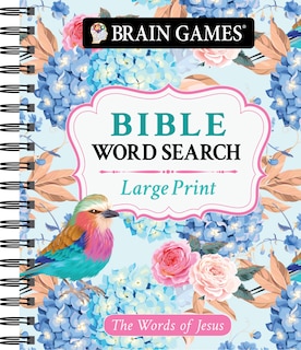 Front cover_Brain Games - Large Print Bible Word Search: The Words of Jesus