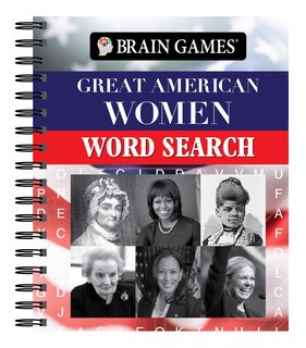 Couverture_Brain Games - Great American Women Word Search