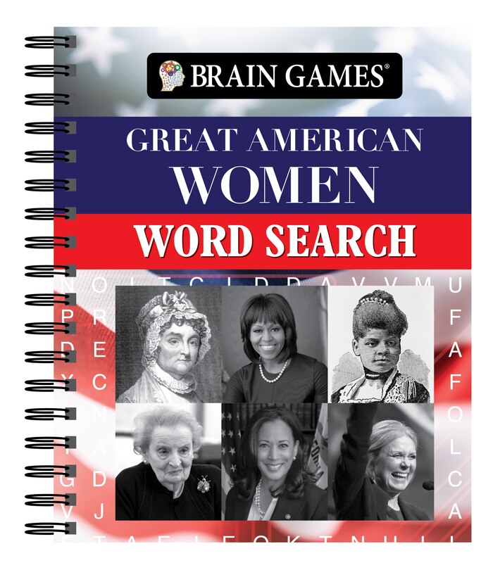 Couverture_Brain Games - Great American Women Word Search