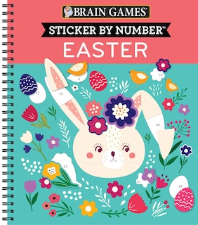 Brain Games - Sticker by Number: Easter