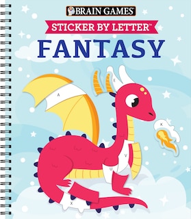 Front cover_Brain Games - Sticker by Letter: Fantasy