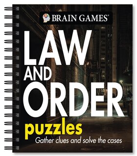 Front cover_Brain Games - Law and Order Puzzles