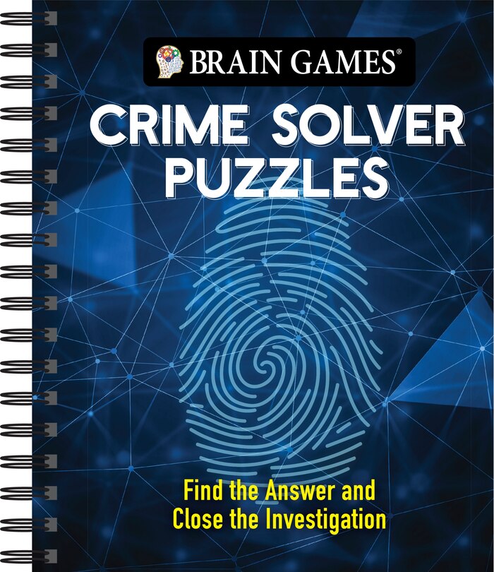 Front cover_Brain Games - Crime Solver Puzzles