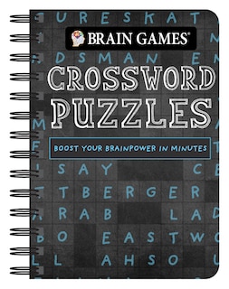 Couverture_Brain Games - To Go - Crossword Puzzles (Chalkboard)