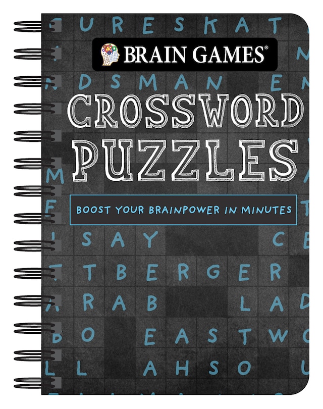 Couverture_Brain Games - To Go - Crossword Puzzles (Chalkboard)