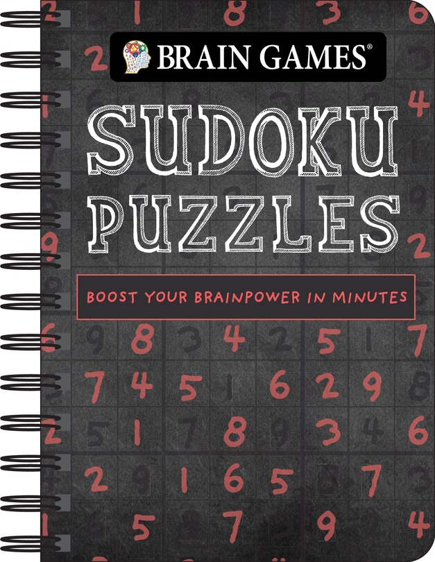 Front cover_Brain Games - To Go - Sudoku Puzzles (Chalkboard)