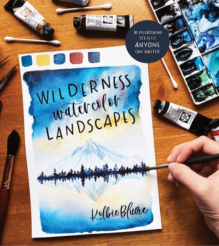 Front cover_Wilderness Watercolor Landscapes