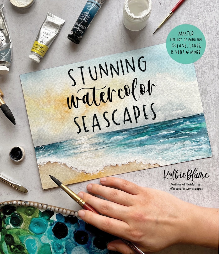 Front cover_Stunning Watercolor Seascapes