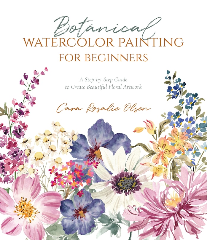 Front cover_Botanical Watercolor Painting For Beginners