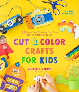 Front cover_Cut & Color Crafts for Kids