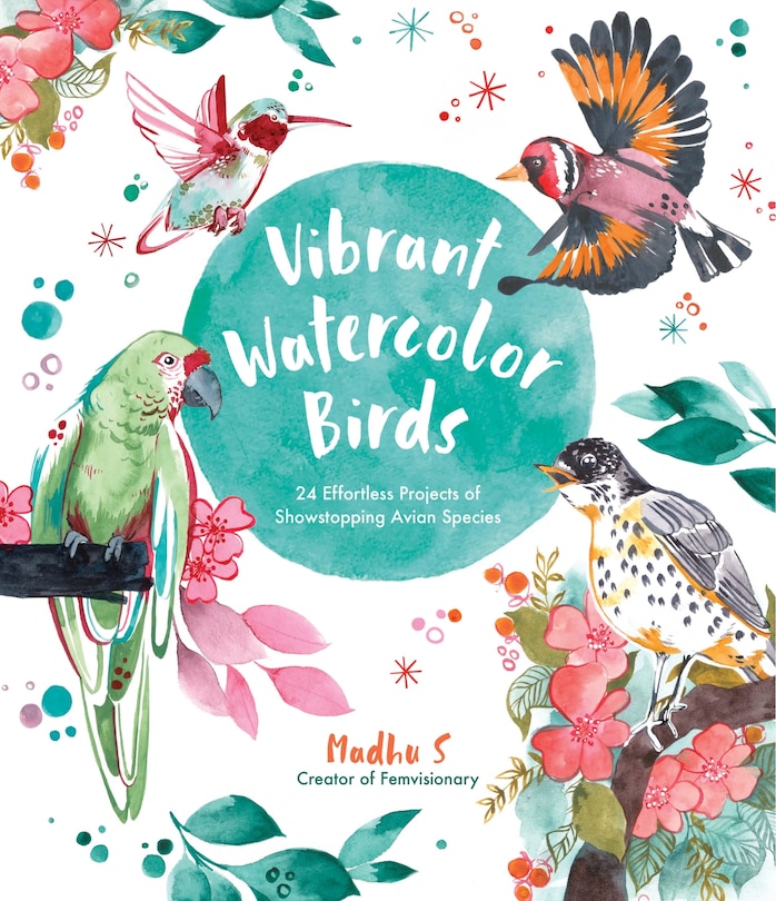 Front cover_Vibrant Watercolor Birds