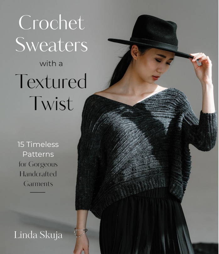 Front cover_Crochet Sweaters with a Textured Twist