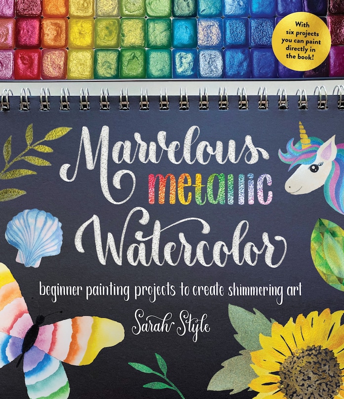 Front cover_Marvelous Metallic Watercolor