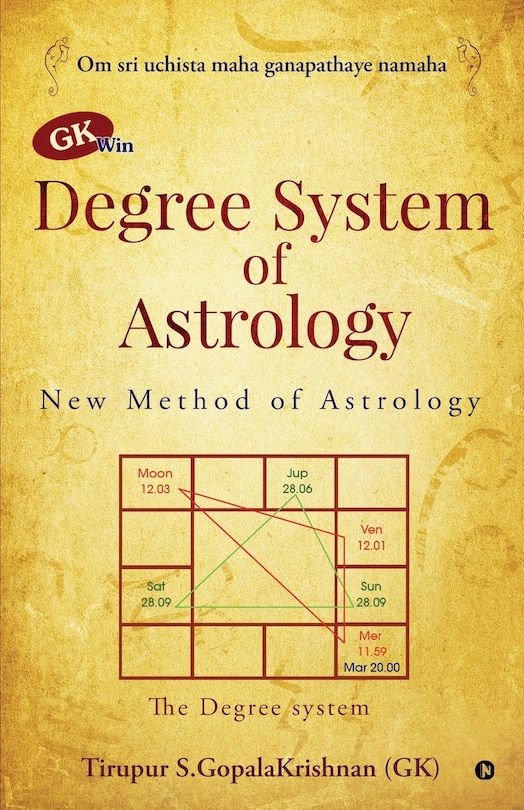 Couverture_Gk Win Degree System Of Astrology
