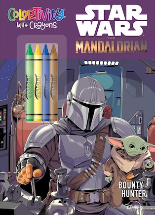 Star Wars The Mandalorian: Bounty Hunter: Colortivity with Crayons