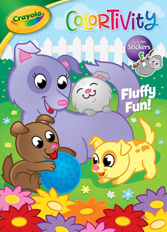 Front cover_Crayola Colortivity: Fluffy Fun!