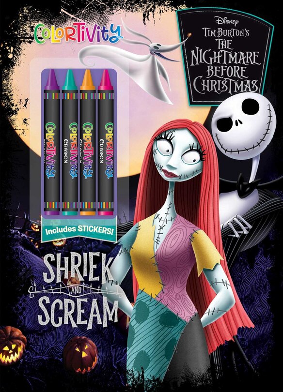 Disney Tim Burton's The Nightmare Before Christmas: With Big Crayons!