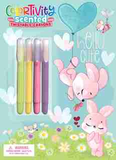 Hello, Cutie: Colortivity With Scented Twist-up Crayons by Editors Of Dreamtivity