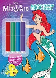 Front cover_Disney Little Mermaid: Magic Pattern Reveal: Ocean Explorer