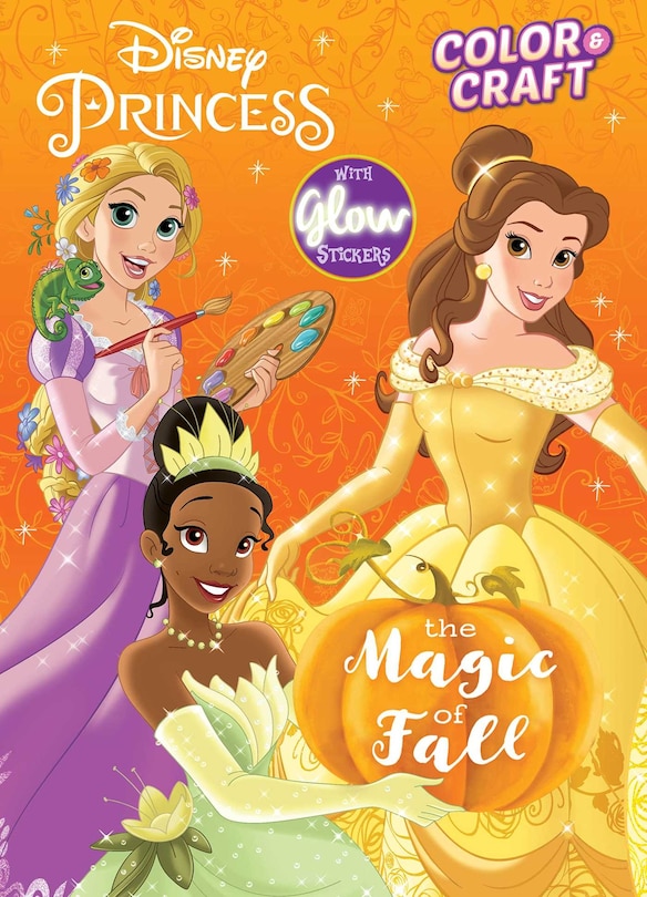 Front cover_Disney Princess Color & Craft: The Magic of Fall