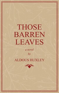Front cover_Those Barren Leaves