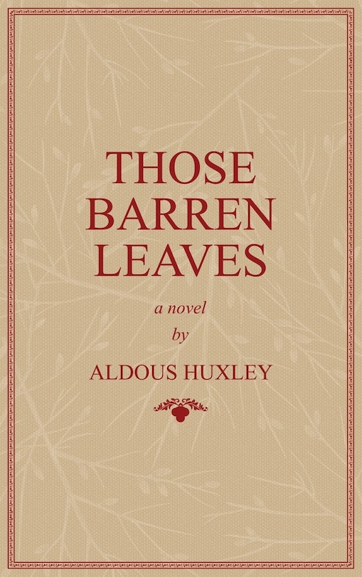 Front cover_Those Barren Leaves