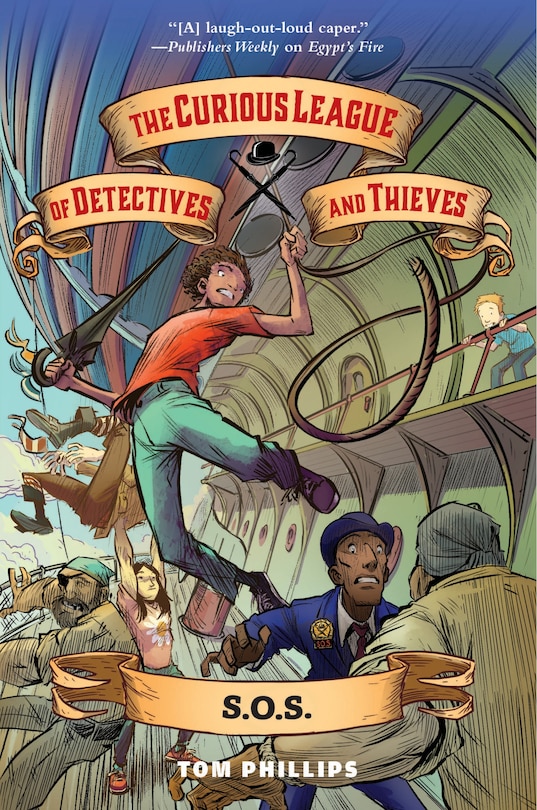 Front cover_The Curious League of Detectives and Thieves 2: S.O.S.