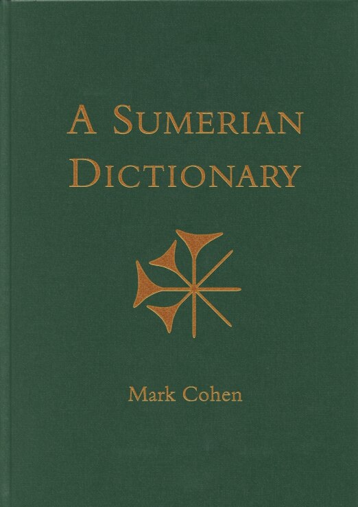 Front cover_A Sumerian Dictionary