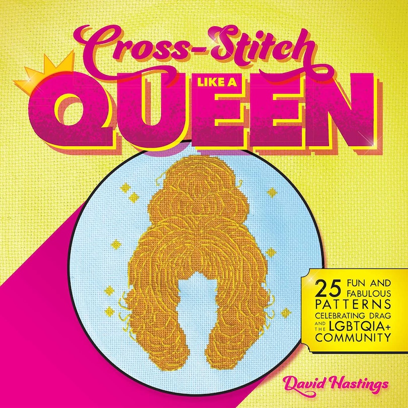 Front cover_Cross-stitch Like A Queen