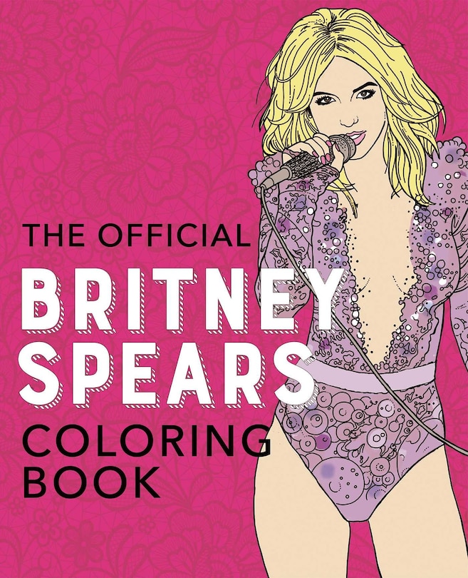 Couverture_The Official Britney Spears Coloring Book
