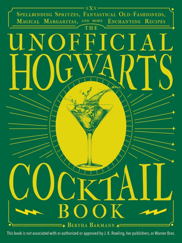 Couverture_The Unofficial Hogwarts Cocktail Book