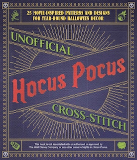 Front cover_Unofficial Hocus Pocus Cross-Stitch