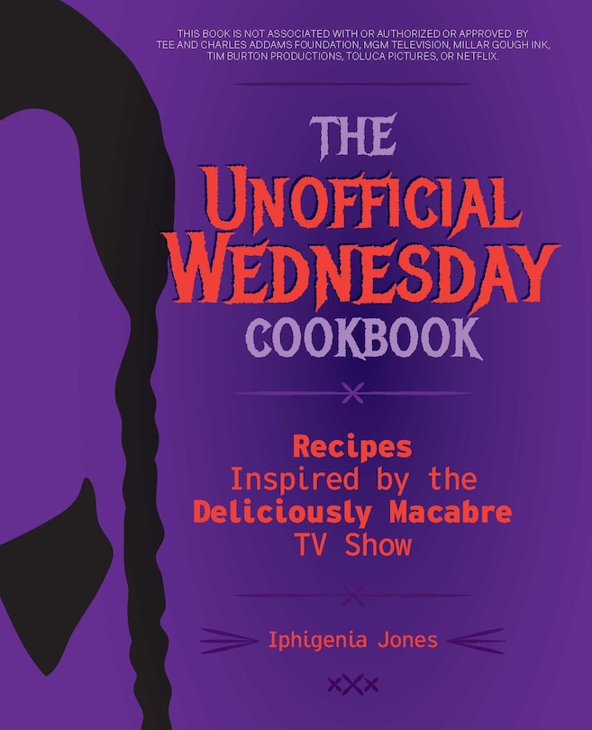 Front cover_The Unofficial Wednesday Cookbook