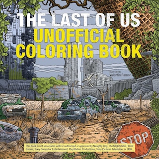 Couverture_The Last of Us Unofficial Coloring Book