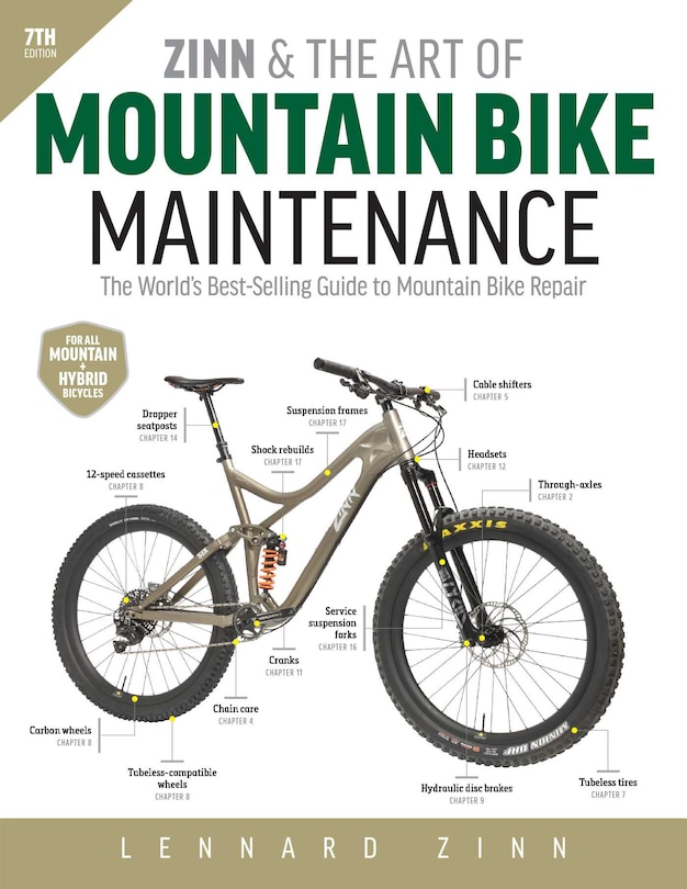Couverture_Zinn and the Art of Mountain Bike Maintenance, 7th Edition