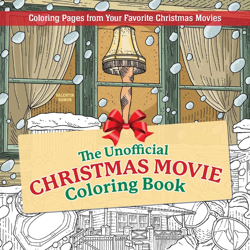 Couverture_The Unofficial Christmas Movie Coloring Book