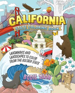 Front cover_The California State Coloring Book